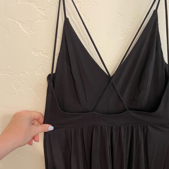 Soft charcoal romper - size small - Picture 2 of 4